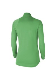 Resim Nike Academy Dri Fit Half Zip Kadın Yeşil Dik Yaka Sweatshirt Yeşil 