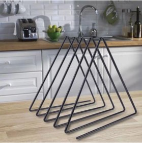 Resim GO DEKOR Modern Tasarım Metal Dergilik Kiti Iskandinav 3'gen 4 Gözlü Dergilik & Gazetelik 