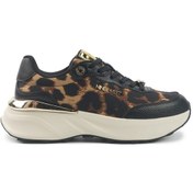 Resim Nine West Keıth5 5pr Leopar Kadın Sneaker 000000000102037956 Kahverengi 