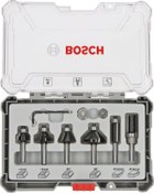 Resim Bosch Freze Seti 6 Parça Karışık 6 mm 