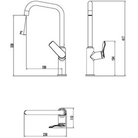 Resim Creavit Ritmo Evye Bataryası Krom krom 