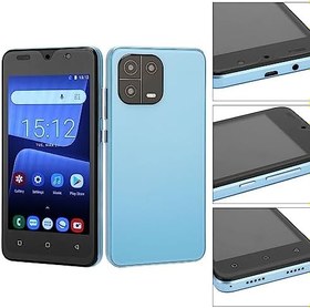 Resim 5 İnç Akıllı Telefon, 8MP Arka Kamera Yüz Tanıma Cep Telefonu 3 Kart Yuvası İş Için 5 İnç HD Ekran (AB Fişi) 