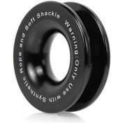 Resim Sones Yumuşak Kelepçe Atv Utv Rcovery 41000 Lb İçin Kamyon Vinç Koparma Kurtarma Halkası Siyah 