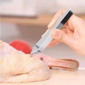 Resim 1 adet Paslanmaz Çelik Balık Kemik Pense, Izgara, Deniz Ürünleri Çıkarma Maşaları, Barbekü Araçları, Salata. 