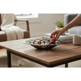 Resim Hamton Kameton Çelik Meyve & Servis Kasesi Siyah 