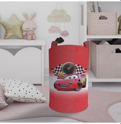 Resim Mekta Home Bebek Ve Çocuk Odası Mcqueen Desenli Oyuncak Sepeti Renkli Çok Renkli 