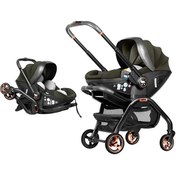 Resim Merkür Bebe Onyx 2'si 1 Arada Oto Koltuğu Bebek Arabası Yeşil 