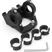 Resim Padalink Bisiklet Sepeti Evcil Hayvan Çantası İçin Hızlı Çıkarılabilir 22-31.8mm Çubuk Uyumlu Montaj Aparatı Seti 205g Çok Renkli 