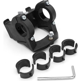 Resim Padalink Bisiklet Sepeti Evcil Hayvan Çantası İçin Hızlı Çıkarılabilir 22-31.8mm Çubuk Uyumlu Montaj Aparatı Seti 205g Çok Renkli 