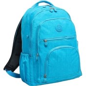 Resim Honeybeeshop Mavi Göl Üniseks Sırt Çantası Laptop Şemsiye Su Şişesi Çoklu Cep Bölme Makinede Yıkanabilir Diğer 