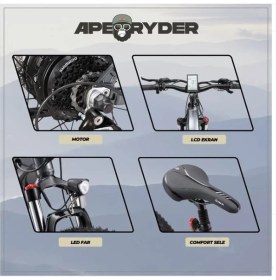 Resim Ape Ryder Buffalo M Orta Süspansiyonlu Elektrikli Bisiklet 