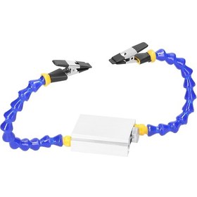 Resim Geeksen Alüminyum Tabanca 2 Kollü Füzyon Yardım Aracı - Pcb Tamiri İçin Esnek Manipülatör Zımba 