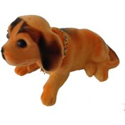 Resim Genel Markalar Turuncu Renk Kafa Sallayan Köpek Araç Içi Aksesuar 17x9x7 Cm 