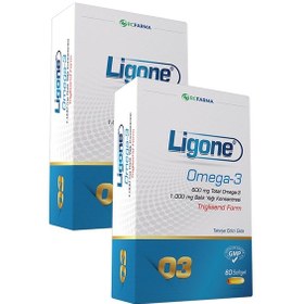 Resim Ligone Omega-3 Softjel 2X 