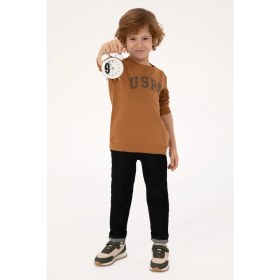 Resim U.s. Polo Assn. Erkek Çocuk Siyah Pantolon (Jean) 50316676-DN0027 