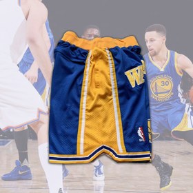 Resim 1996 Golden State Warriors Basketbol Şortu - M / Beyaz 