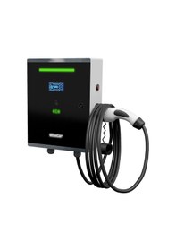 Resim WiseCar Wallbox 22 KW Kablolu 5 M Elektrikli Araç Şarj İstasyonu 
