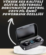 Resim Toptan Bulurum Yeni Nesil Akıllı Saat ve Bluetooth Kulaklık Kampanyası Dokunmatik Kare 7 Kordonlu 