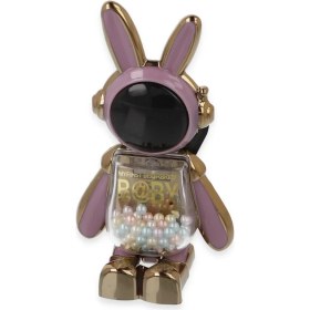 Resim Bfs Astro Stand Tavşan Astronot - Mor 