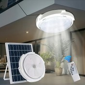 Resim Solar Kare LED Tavan Lambası - Uzaktan Kumandalı Yüksek Performanslı Akıllı Karartma, Pil Dahil Değildir (15cm/20cm), Ticari Aydınlatma/Ev Kullanımı İçin Uygun Yatak Odaları/Mutfaklar/Balkonlar/Avla Koridorlar/Dış Mekanlar, Minimalist Tasarım, Enerji Tasarruflu LED 