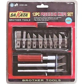 Resim Sakata Hobi Bıçak Seti Hassas 13 Parça 