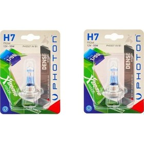 Resim PHOTON H7 XTREME VİSİON +%150 FAZLA IŞIK FAR AMPÜL TAKIMI 2 ADET 