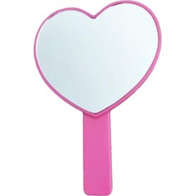 Resim Suntek Sevimli Kalp Şekilli Ayna Güzellik Tek Taraflı 