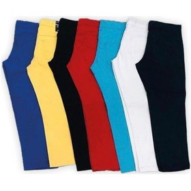 Resim Erkek Çocuk Keten Pantolon 4-13 Yaş 