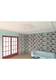 Resim Motifpiyer Tavan Spot Göbek Tsg-d-80-125cm-86cm-dıs-citalı 