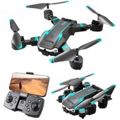 Resim S6 Pro Drone Quadrotor Rc Fırçasız Motor Profesyonel Hd Kamera Hava Fotoğrafçılığına Uygun + 2 Pil 