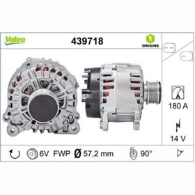 Resim Valeo 12v Alternatör Dinamo 180 A (LIN) Vw-seat-skoda 