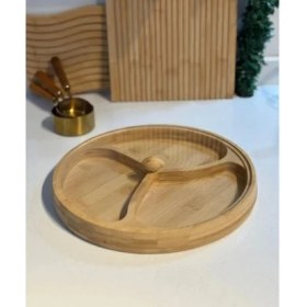 Resim Eco Lounge Kapaklı 3 Bölmeli Çerezlik 