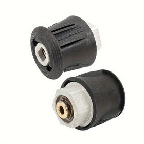 Resim M22 14mm Kadın Başlıklı Hızlı Değiştirme Adaptörü, Plastik, K Serisi ile Uyumlu, Şarj Edilmemiş, Beş Altın Renkli Ürün Formu, Basınç Yıkama Aksesuarı 