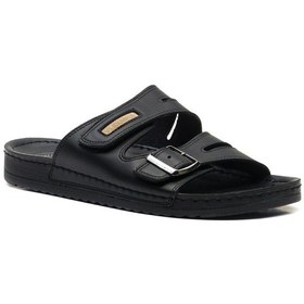 Resim Carlaverde Anatomic Erkek Terlik Islak 140120 Sıyah Siyah 