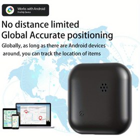 Resim 1 Adet/Paket Google Sertifikalı Su Geçirmez Takip Cihazı: Android için İdeal Kayıp Önleyici Çözüm, Google Bul Cihazım Uygulaması ile Dünya Çapında Hassas İzleme, Cüzdanlar/Evcil Hayvanlar/Araçlar/Bağajlar/Killere Hızlıca Bulunmak İçin Mükemmel 