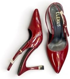 Resim Kadın Stiletto Bej Rugan Sivri Burun Orta Topuk Taşlı Toka Yeni Sezon F6180 