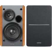 Resim Edifier R1280Ts Güçlendirilmiş Raf Tipi Subwoofer Çıkışlı Stereo Aktif Hoparlör 42W RMS 