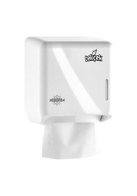 Resim Rulopak Mini Tekçek Tuvalet Kağıdı Dispenseri - Beyaz 