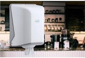 Resim Og1 Içten Çekmeli Kağıt Havlu Dispenseri Beyaz 