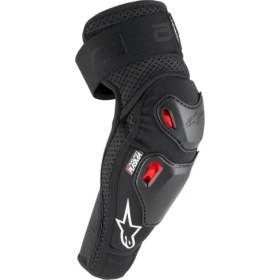 Resim Alpinestars Bionic Pro Plasma Dirsek Koruma Siyah Beyaz Kırmızı 