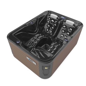 Resim SPA Jakuzi | 200x150cm | 3 Kişilik | Sanacryl - 200x150 / Siyah / 3 Kişilik 