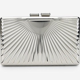 Resim Valmenti Kadın Vegan Gri Abiye Çanta 1083 0014 Bn Cnt Y25 Gumus GRİ 