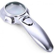 Resim 7x Büyüteç 6 Led Işık Aydınlatma 50mm Optik Lens El Büyüteç Diğer 