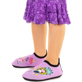 Resim Kiko Kids Bird Havuz Plaj Kız Çocuk Deniz Ayakkabısı 8535 Mor Mor 