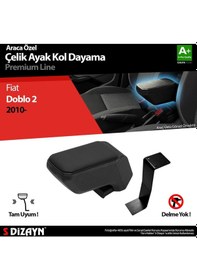 Resim Fiat Doblo Kol Dayama Kolçak Çelik Ayaklı Abs Siyah 2010 Üzeri A+kalite 