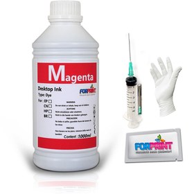 Resim FORPRİNT Epson Mürekkep L Serisi Yazıcılar Için Uyumlu ( 1lt ) Kırmızı 