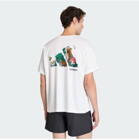 Resim Adidas Terrex Natura Logo Erkek Tişört C-adıkb9612e50a00 Beyaz 