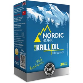 Resim NORDİC BORK Krill Oil + Q10 30 Softjel 