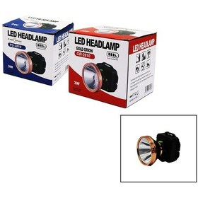 Resim 3w Pilli Kafa Lambası Fener Oynar Başlı 5496 Çok Renkli 