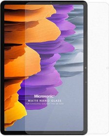 Resim Microsonic Samsung Uyumlu Galaxy Tab S9 X710 Matte Nano Glass Cam Ekran Koruyucu 